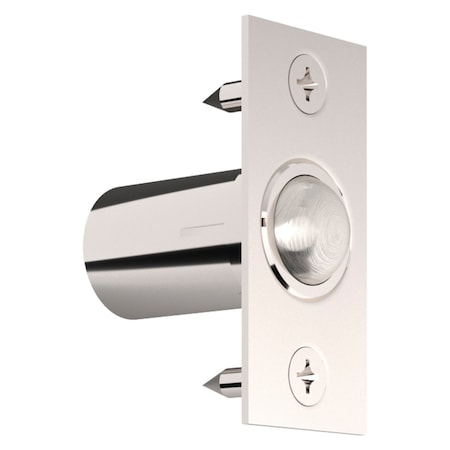 Baldwin Estate Lifetime Bright Nickel Door Catches 0426.055